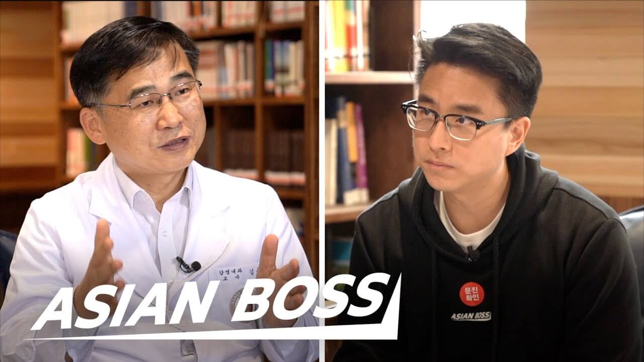 Potret yang diambil dari video Asian Boss mengenai interview bersama pakar COVID-19